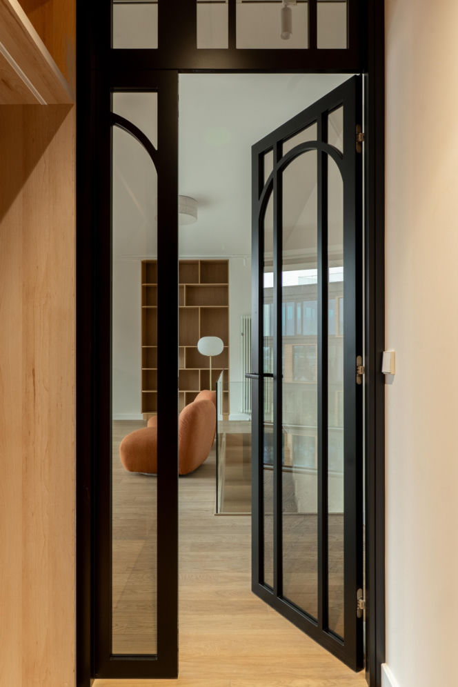 Dwupoziomowy apartament na Powiślu - Decoroom