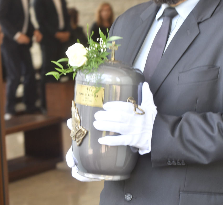 Pogrzeb ojca poszukiwanego Dawidka