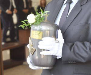 Pogrzeb ojca poszukiwanego Dawidka