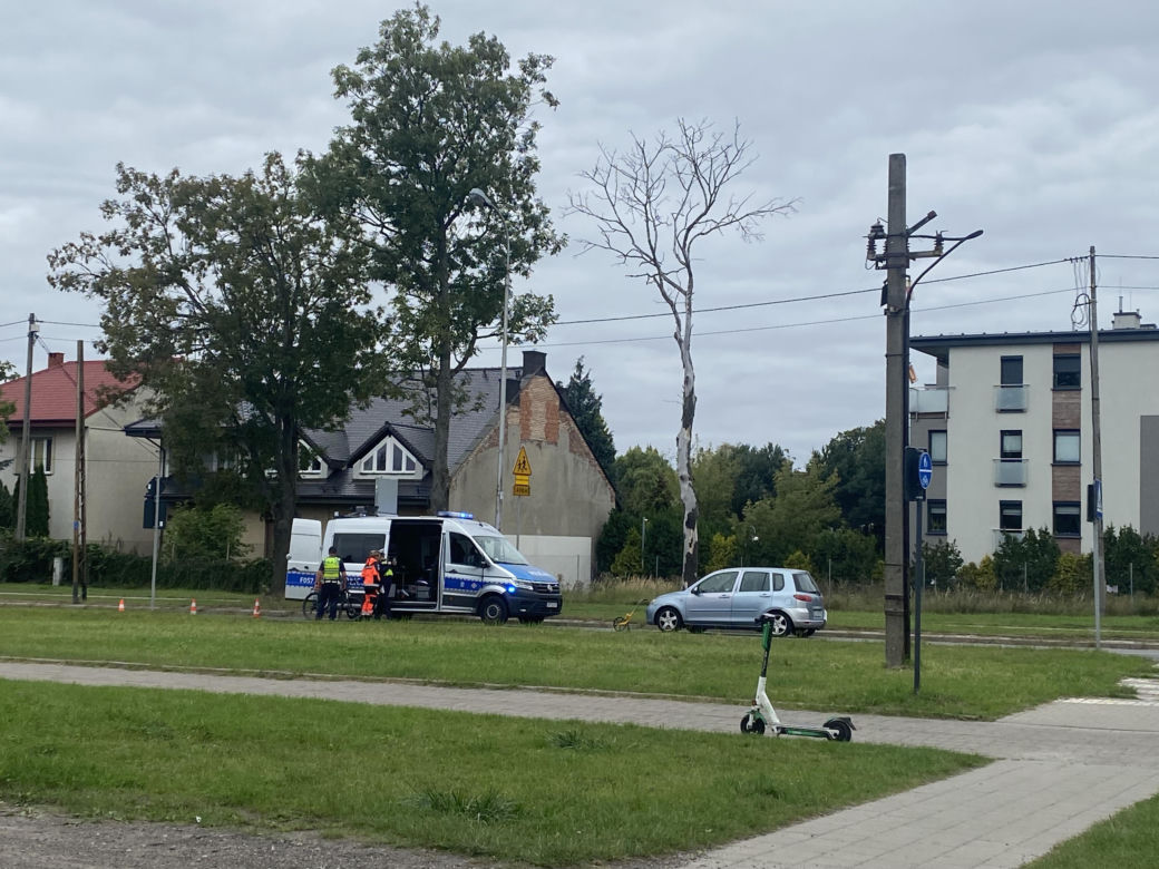 Wypadek Warszawska Stalowa