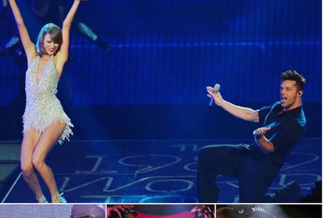 Taylor Swift i Ricky Martin