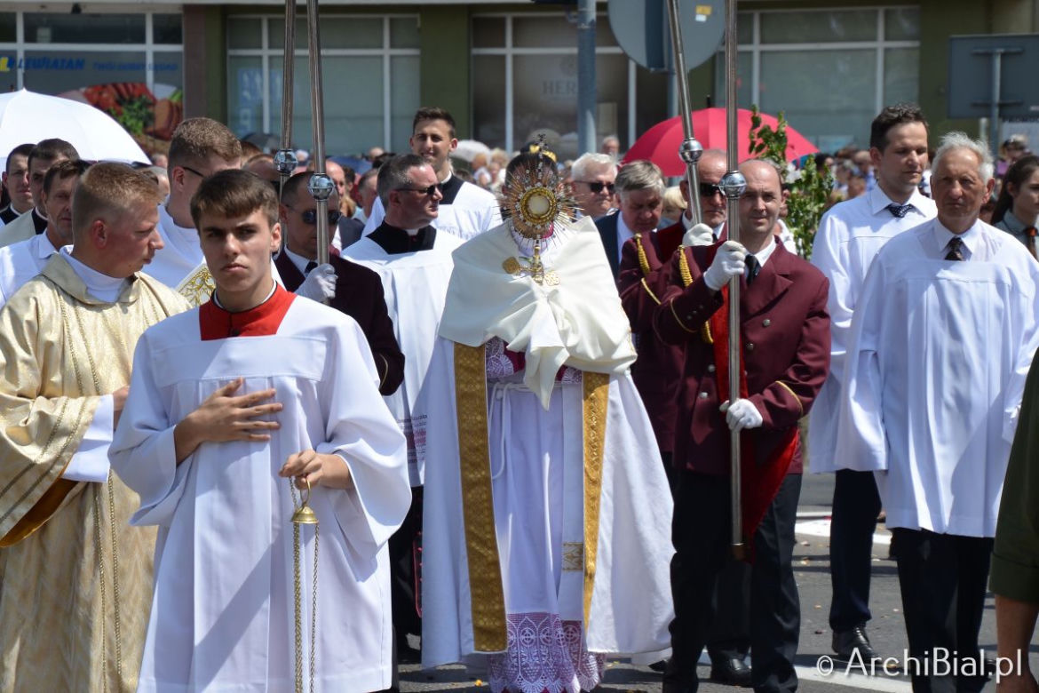 Boże Ciało 2019. Miejska procesja w Białymstoku [ZDJĘCIA]