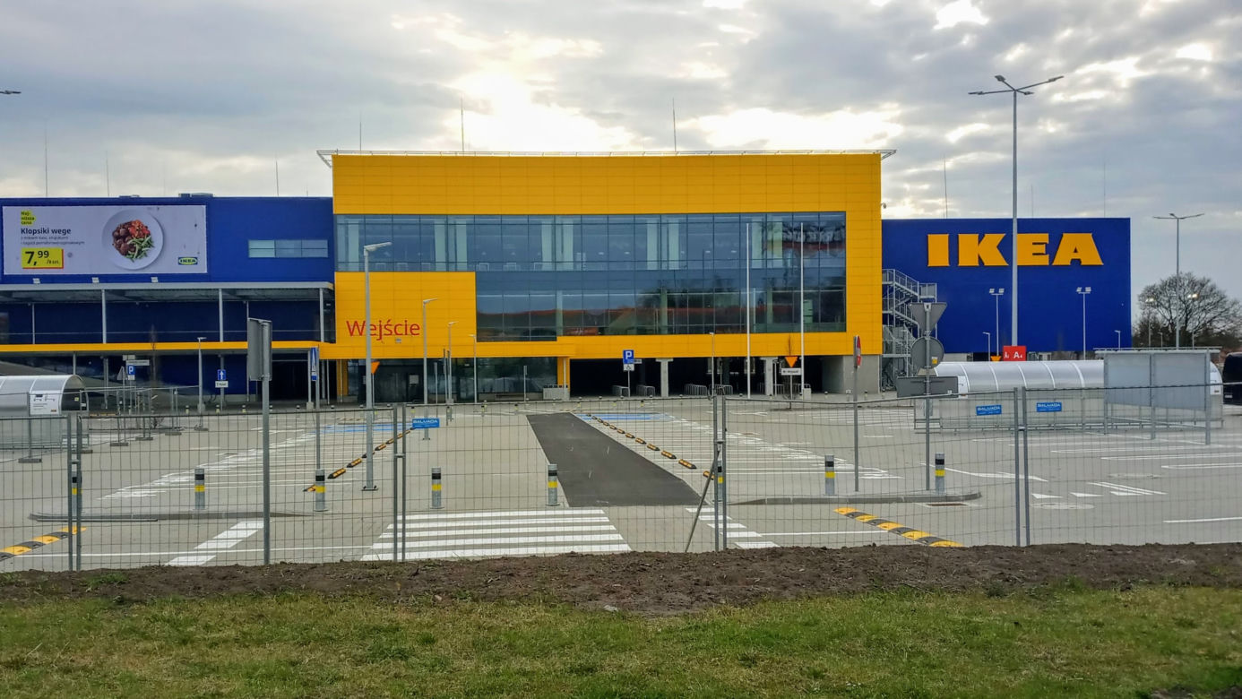 IKEA w Szczecinie - kwiecień 2021