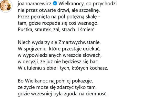 Joanna Racewicz pokazała partnera. Taki widok to rzadkość!