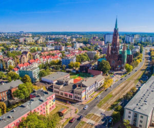 To największe miasto w województwie śląskim. Jednak nie zawsze posiadało prawa miejskie