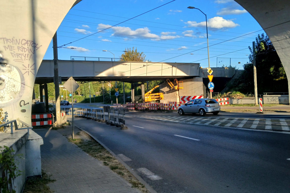 Nowy wiadukt nad ul. Ku Słońcu