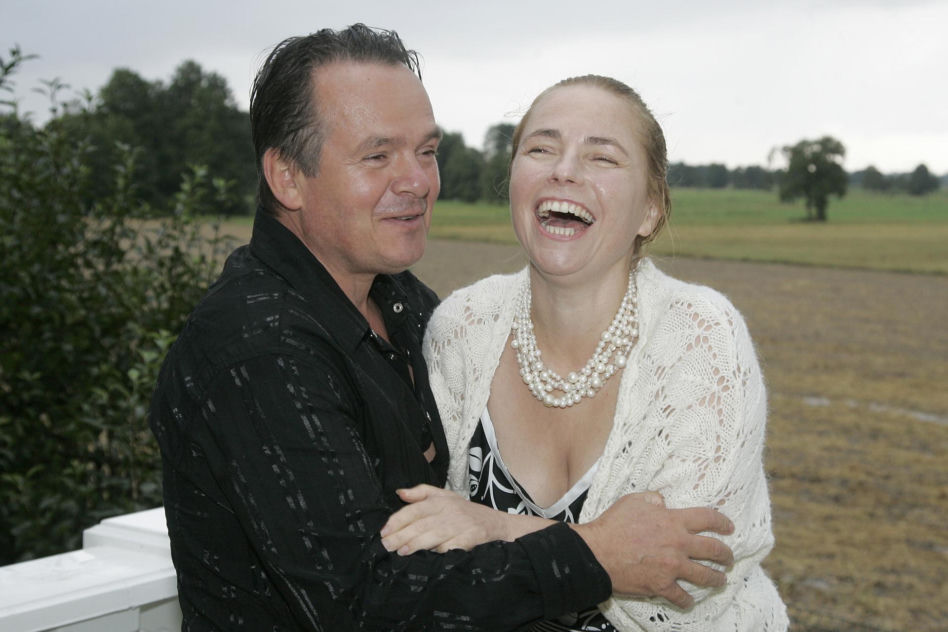 Ranczo. Ewa Kuryło, Piotr Pręgowski - dożynki w Jeruzalu, sierpień 2008 r.
