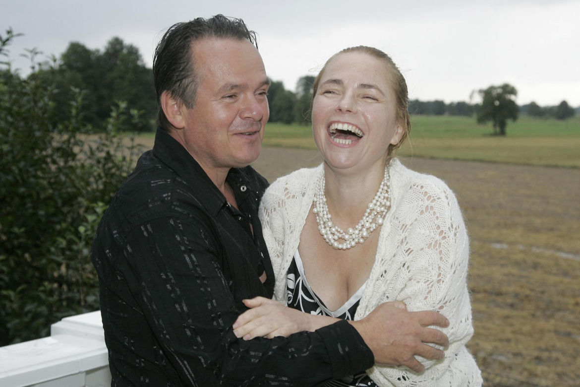 Ranczo. Ewa Kuryło, Piotr Pręgowski - dożynki w Jeruzalu, sierpień 2008 r.