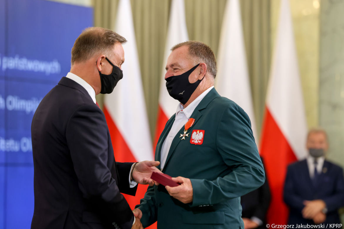 Maria Andrejczyk i Wojciech Nowicki odznaczeni przez Prezydenta RP [ZDJĘCIA]