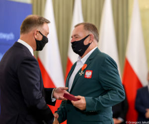 Maria Andrejczyk i Wojciech Nowicki odznaczeni przez Prezydenta RP [ZDJĘCIA]