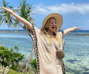 Basia Kurdej-Szatan z rodziną na Zanzibarze