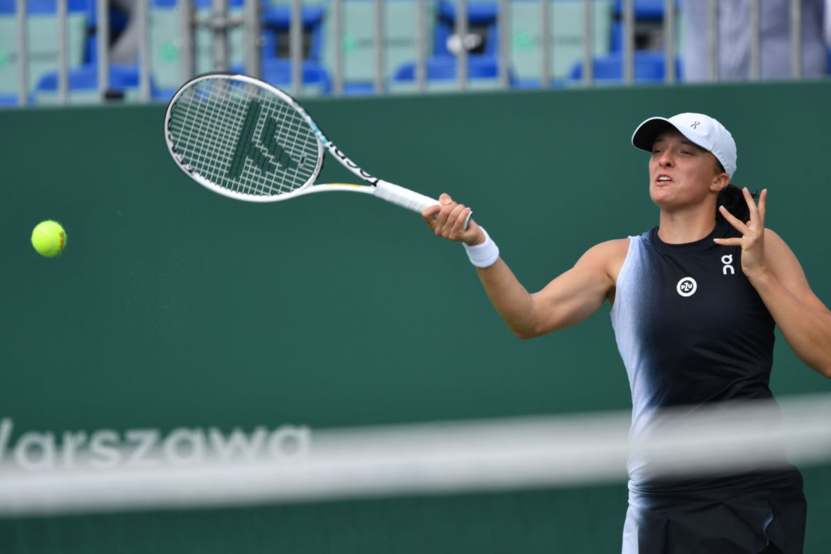 Mecz finałowy Iga Świątek - Laura Siegemund na BNP Paribas Warsaw Open
