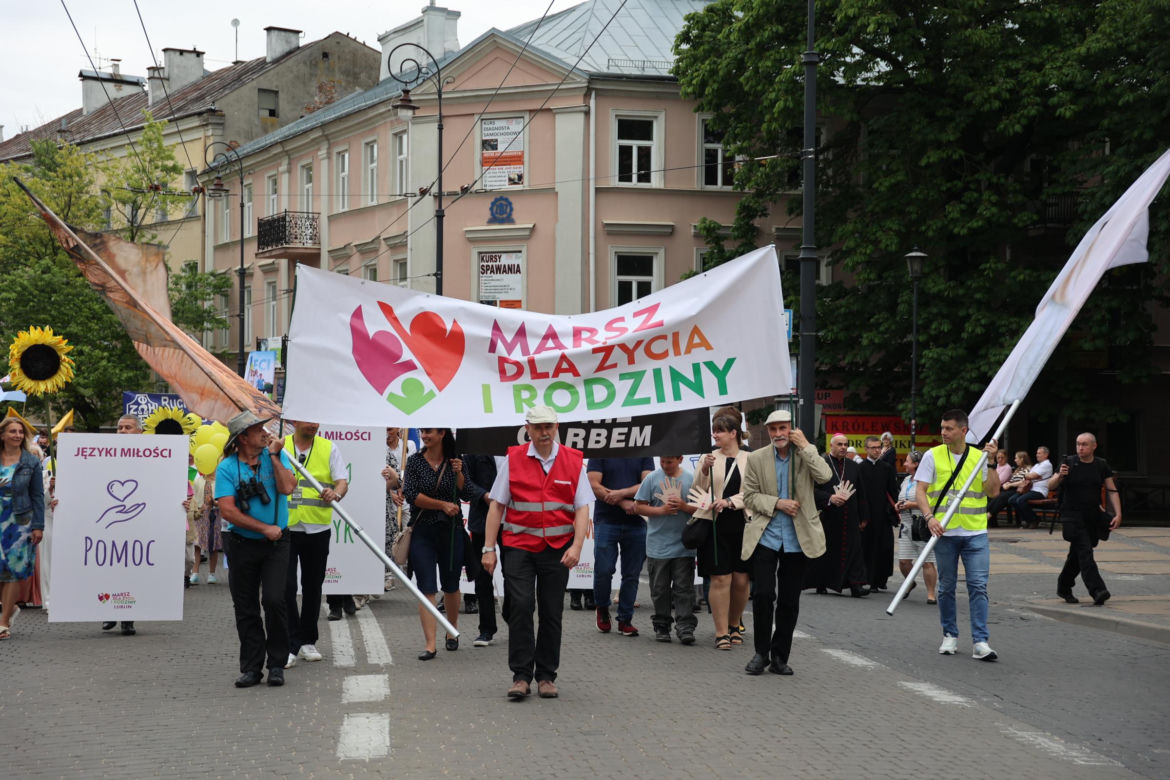 Ulicami Lublina przeszedł Marsz dla Życia i Rodziny 2025