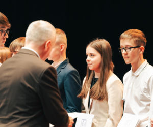 Najzdolniejsi uczniowie odebrali stypendia Prezydenta Miasta Siedlce