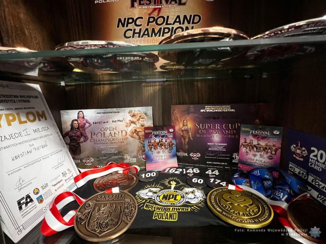 Krystian Pietrus  policjant na medal