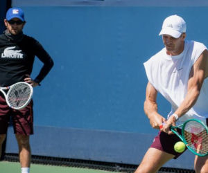 Trening polskich tenisistów przed US Open 2026