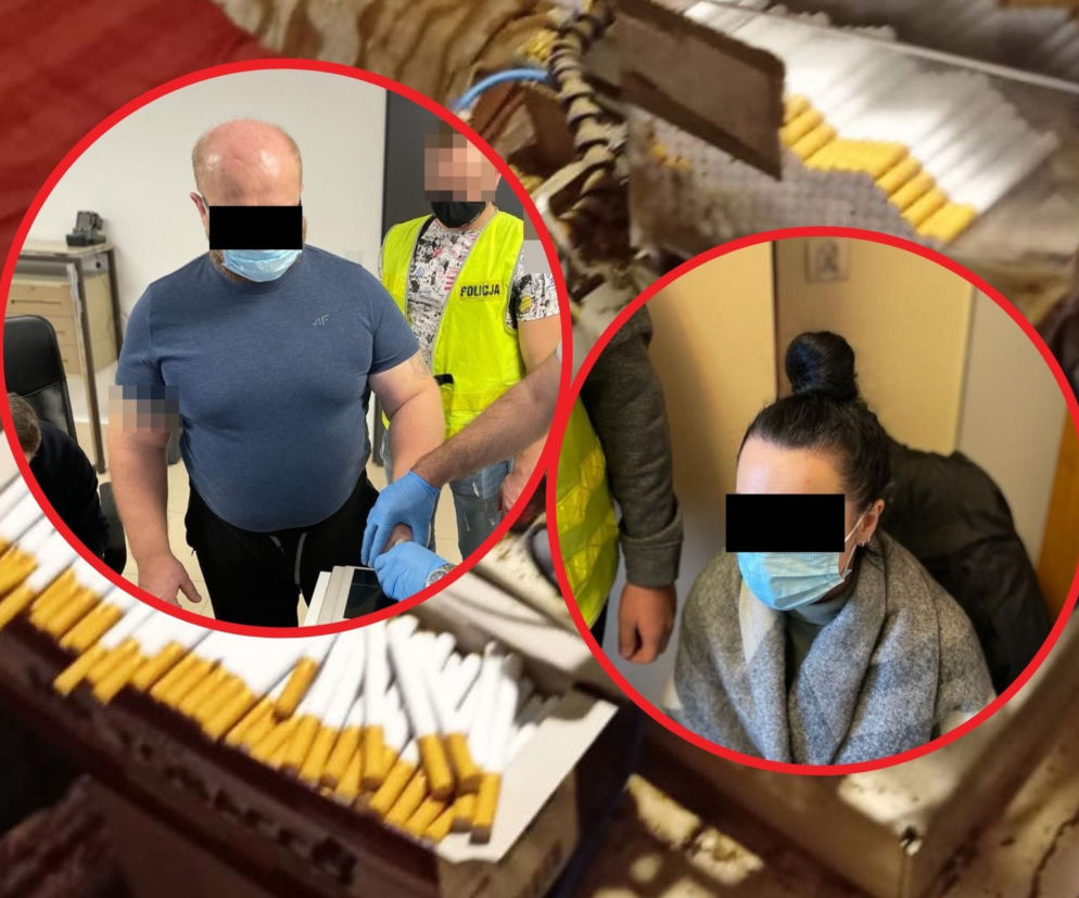 Lewe fajki i alkohol. To oni stali za handlem na targu? Potężna akcja policji