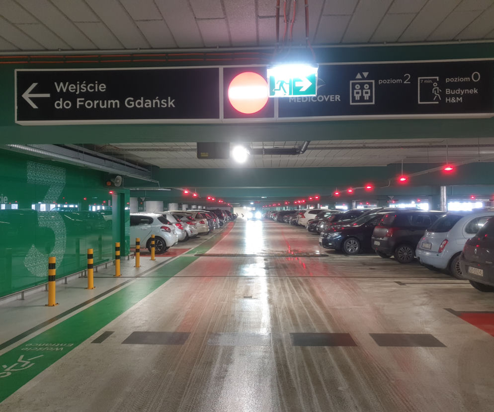 Od samego rana parking Forum Gdańsk był ciasno wypełniony