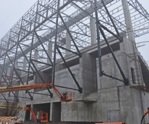 Budowa stadionu w Szczecinie - listopad 2020