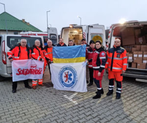 Ambulans od szczecińskiego pogotowia dotarł na Ukrainę