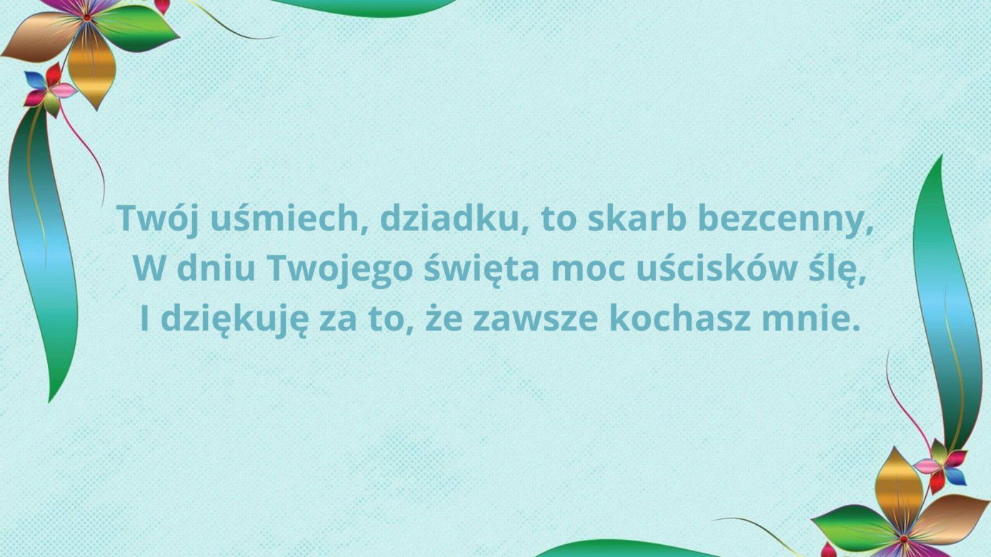 Dzień Dziadka 2025. Piękne wierszyki dla naszych seniorów 