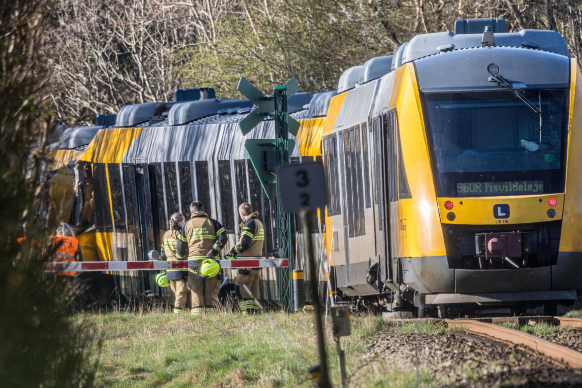 Kilka osób rannych w zderzeniu dwóch pociągów