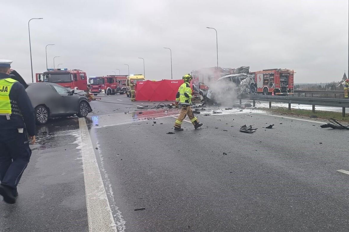 Tragiczny wypadek na drodze S19