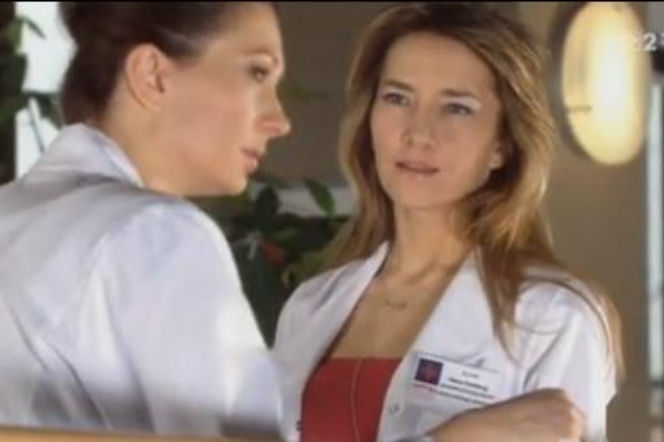 NA DOBRE I NA ZŁE odc. 520. Hana Goldberg (Kamilla Baar), Lena Starska (Anita Sokołowska)