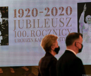 Obchody 100. rocznicy urodzin Jana Pawła II. Msza w Sanktuarium św. Jana Pawła II w Krakowie