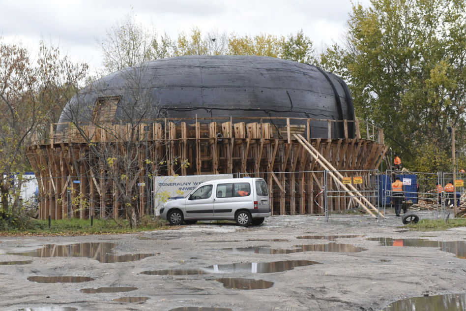 Pawilon edukacyjny na warszawskim Golędzinowie