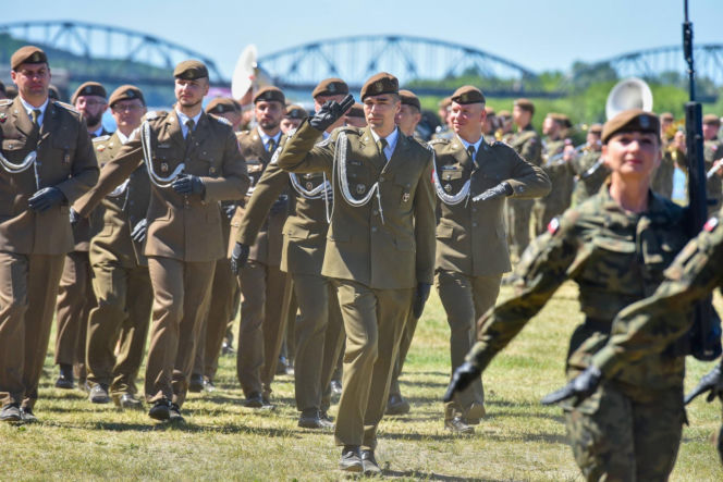Pierwsze święto Centrum Szkolenia Wojsk Obrony Terytorialnej