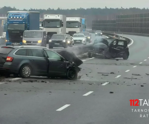 Droga zablokowana, lądował śmigłowiec LPR