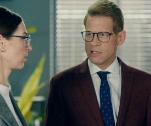 BrzydUla 2, odcinek 196. Ula (Julia Kamińska), Sebastian (Łukasz Garlicki)