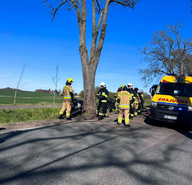 Wypadek pod Węgorzewem