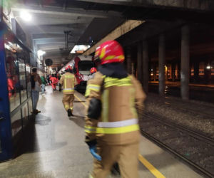 Zderzenie pociągów w Warszawie