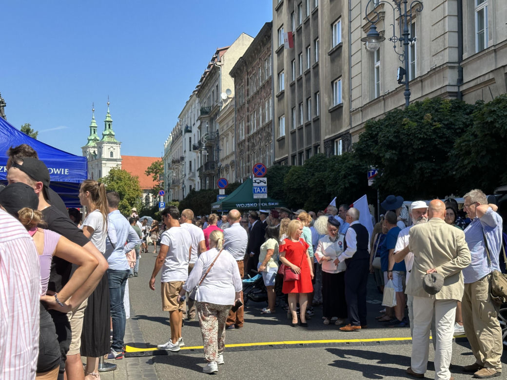 Święto Wojska Polskiego 2023 w Krakowie. Uroczystości na placu Jana Matejki