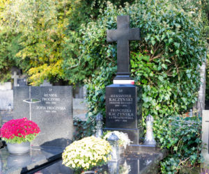 Tak wygląda grób Rajmunda Kaczyńskiego