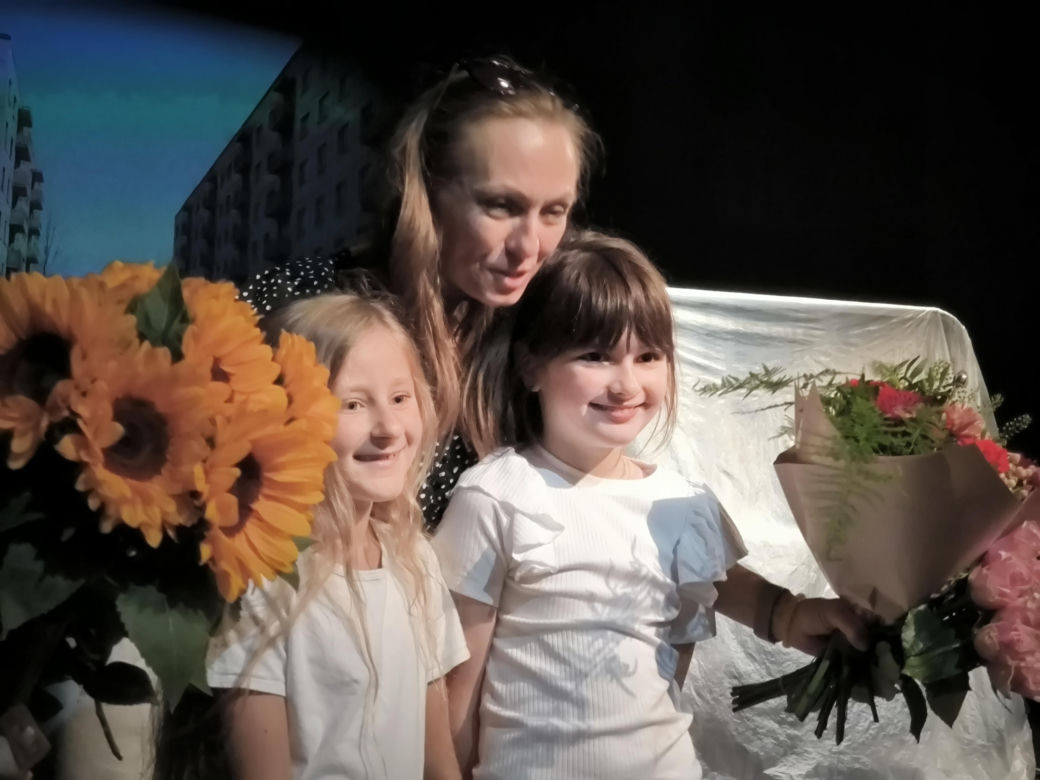 Spektakl na zakończenie warsztatów teatralnych w Teatrze Miejskim w Lesznie 