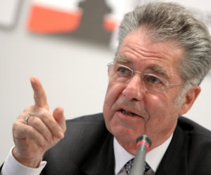Heinz Fischer prezydent Austrii 