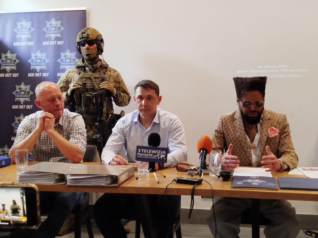 Detektyw Rutkowski spotkał się w Siedlcach z przedstawicielami lokalnych mediów