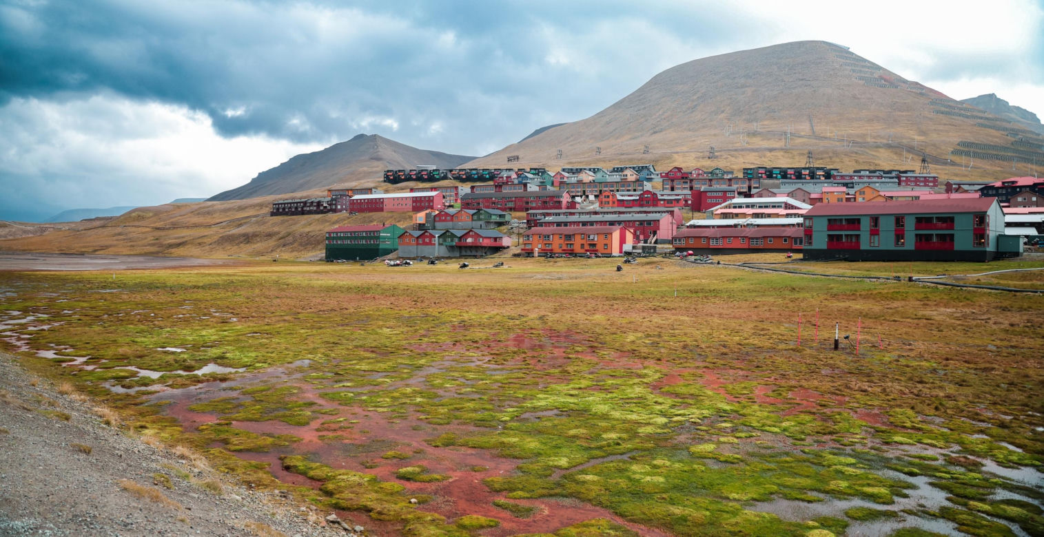 Longyearbyen na Svalbard