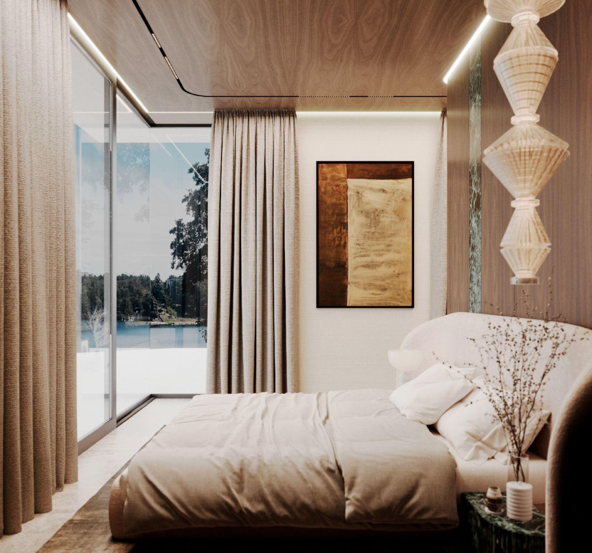 Dom nad jeziorem projektu SAAN Architects