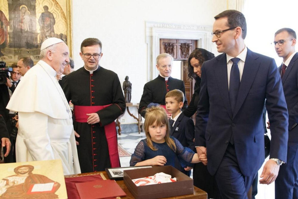 Znani polscy politycy z papieżem Franciszkiem