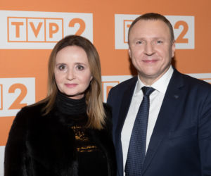 Jacek Kurski i Joanna Klimek