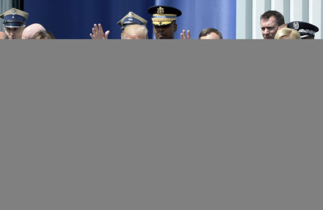 Agata Duda pokazała klasę Trumpowi