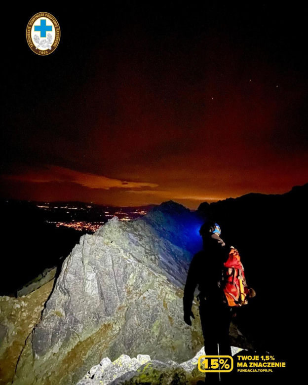 Samotnie poszła w Tatry, ale zapomniała o latarce. Totalny brak wyobraźni!