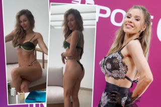 Szczuplutka Doda pręży jędrną pupę. Kuse bikini nie pozostawia wiele dla wyobraźni