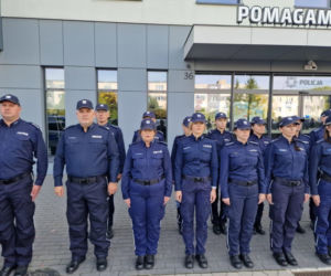 Syreny zawyły w całej Polsce. Tak policja pożegnała zastrzelonego sierż. Natana Sieronia