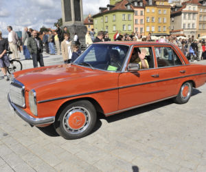 Parada Mercedesów w Warszawie 