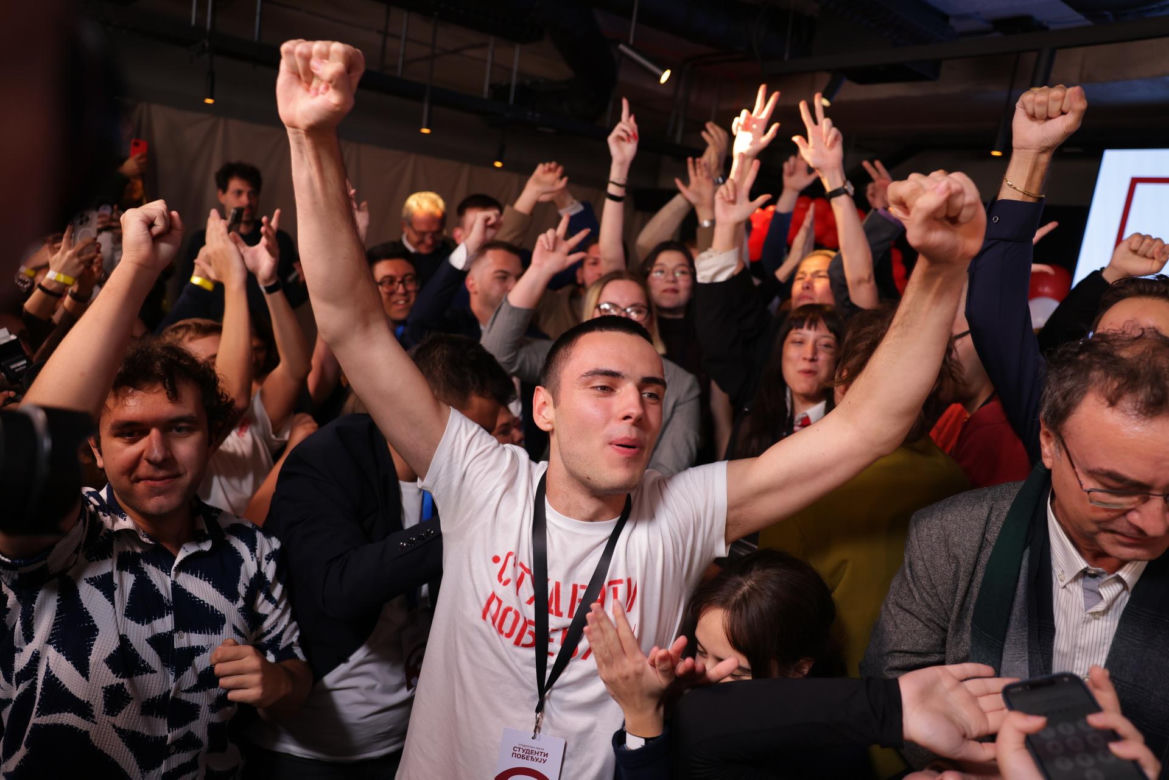 Serbia wybrała. Władze przyznają, że przegrały wybory „Lista Studencka - Studenci Zwyciężają”